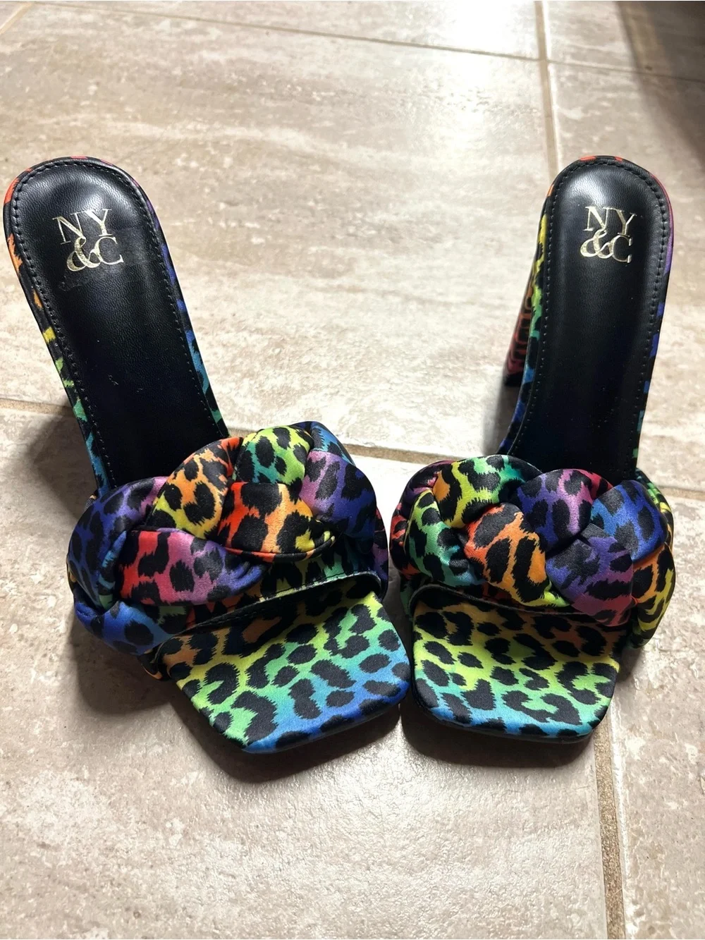 New York & Company Angeline Women's Dress Heeled Sandals-SZ 9-NWOT